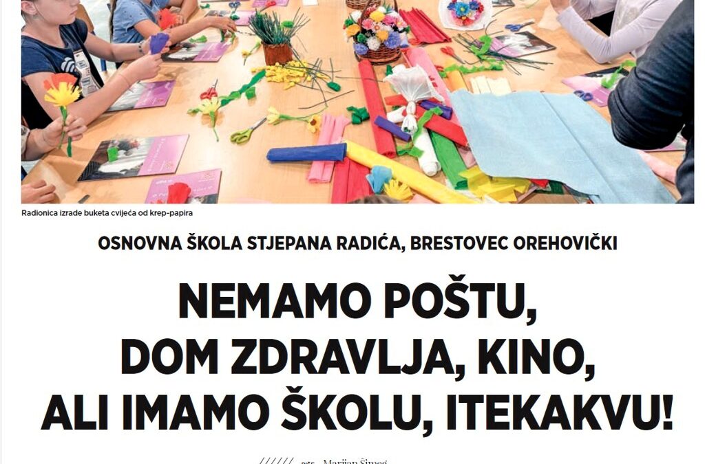 Naša škola u Školskim novinama