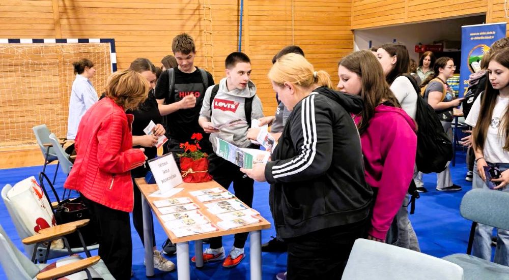 Predstavljanje srednjoškolskih zanimanja za naše osmaše i sedmaše