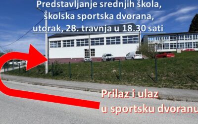 Predstavljanje srednjih škola za naše osmaše