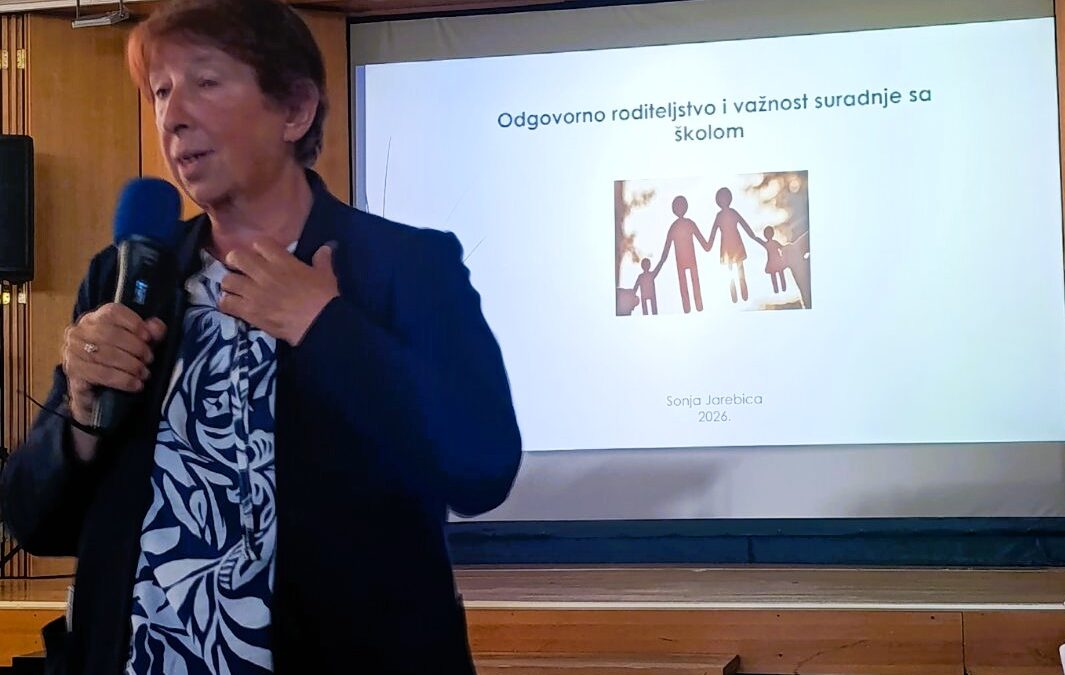 Sjajno izlaganje Sonje Jarebice za roditelje i djelatnike škole